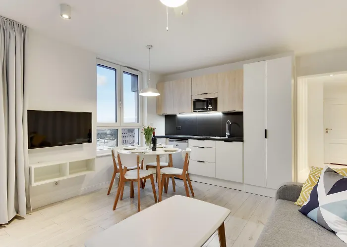 Chrobry Grodzka 10 Lägenhetshotell Gdańsk