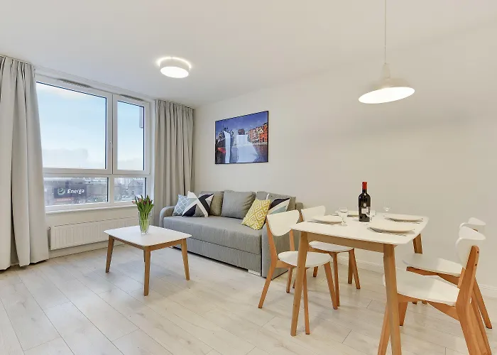 Chrobry Grodzka 10 Lägenhetshotell Gdańsk