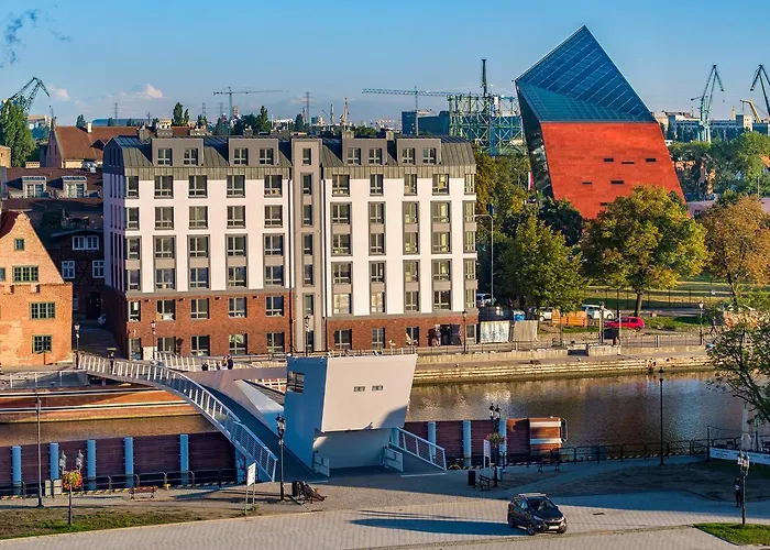 Chrobry Grodzka 10 Lägenhetshotell Gdańsk